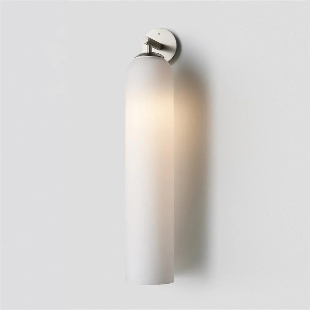 Vetra - Contemporary Cylinder Glass Wall Light LUMINORLIGHTING