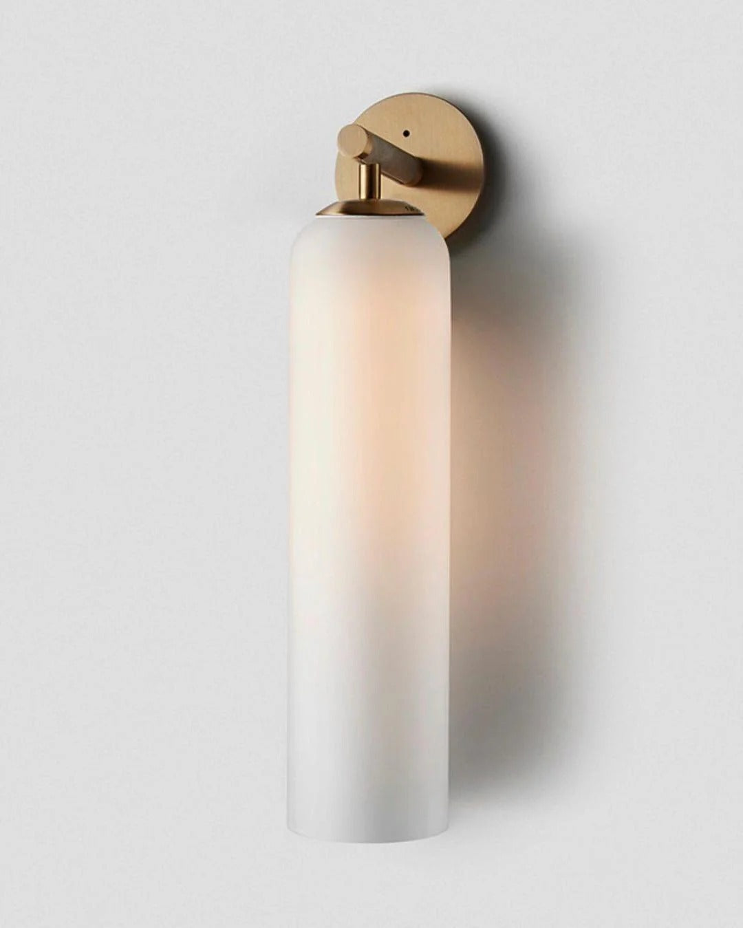 Vetra - Contemporary Cylinder Glass Wall Light LUMINORLIGHTING