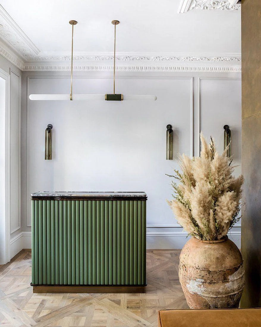 Vetra - Contemporary Cylinder Glass Wall Light LUMINORLIGHTING