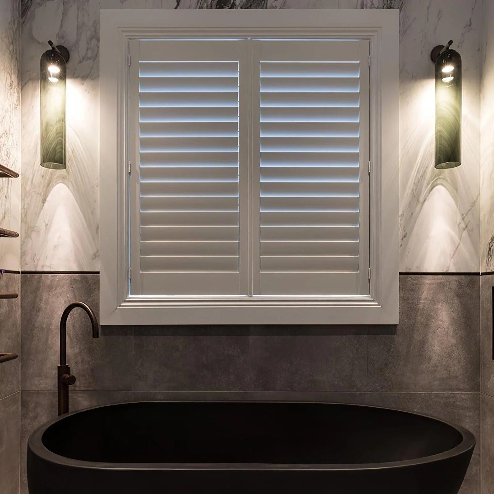 Vetra - Contemporary Cylinder Glass Wall Light LUMINORLIGHTING