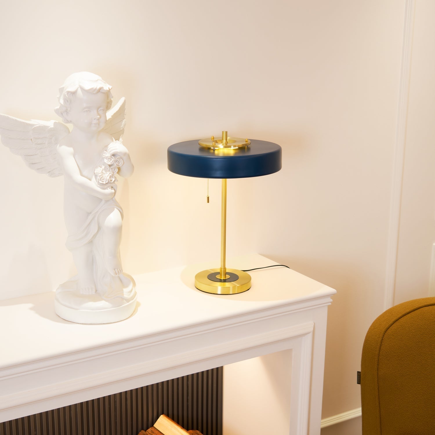 Virelia - Retro Metal Table Lamp, 5 Colour Options LUMINORLIGHTING