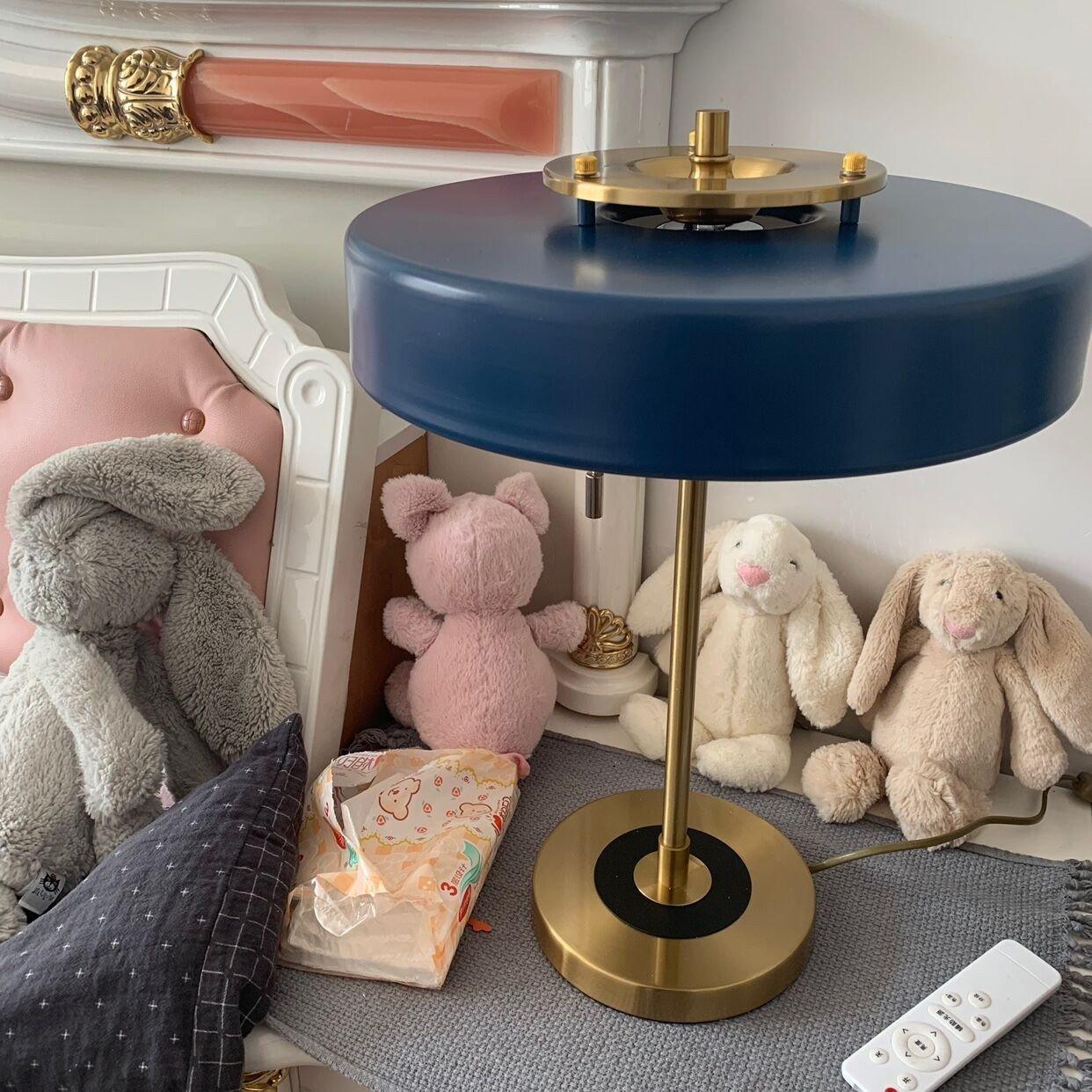 Virelia - Retro Metal Table Lamp, 5 Colour Options LUMINORLIGHTING